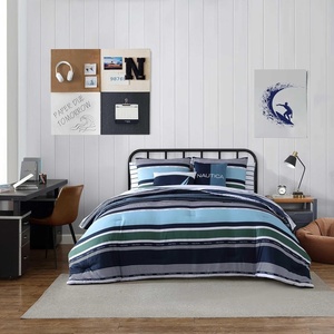 image:imageNautica  Queen Size Comforter Set with Matching ShamElliot Blue