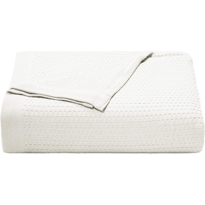 image:imageNautica  Soft Twin Size Blanket for Bed amp Couch Cozy BeddingBaird White