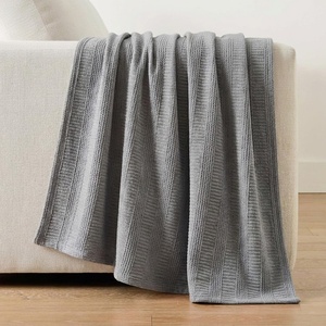 image:imageNautica  Soft Twin Size Blanket for Bed amp Couch Cozy BeddingGrey