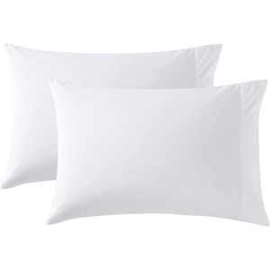 image:imageNautica  Standard Cotton Percale Pillowcase Set 2PackSolid White