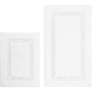 image:imageNautica  Tufted Cotton Bath Runner Soft amp Absorbent Bath Rug 22 x 60Peniston White