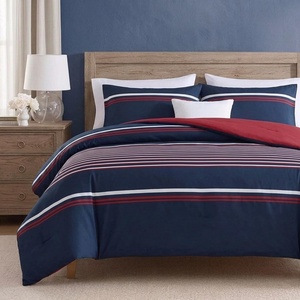 image:imageNautica  Twin Duvet Cover Set Soft Woven Cotton Bedding with a Breathable amp MediumWeight Feel 2Piece Bed Set with Matching Pillowcase Mineola NavyKing