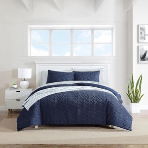 image:imageNautica  Twin Duvet Cover Set with Sham Soft amp Lightweight BeddingPoint Harbor Navy