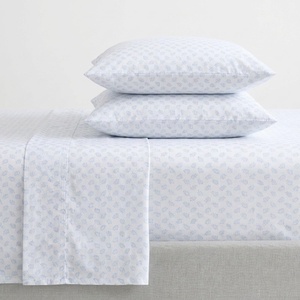 image:imageNautica  Twin Sheet Set with Fitted Sheet amp PillowcaseBreezy Bloom Blue