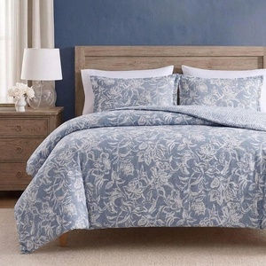 image:imageNautica  Twin Size Comforter Set with Matching ShamTortola Blue