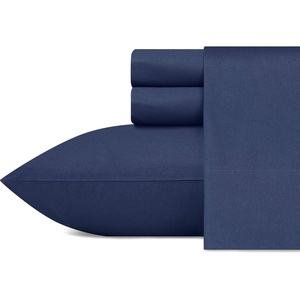 image:imageNautica  Twin XL Sheet Set with Fitted Sheet amp PillowcaseCaptains Navy