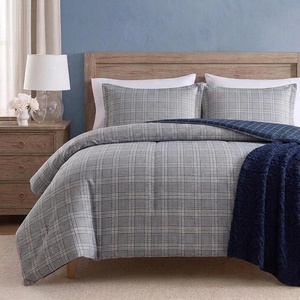 image:imageNautica  TwinTwin XL Size Comforter Set with Matching ShamDeclan Fisher Bay Blue