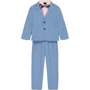 image:imageNautica Boys 4piece Suit Set with Dress Shirt Tie Jacket and PantsClear Sky