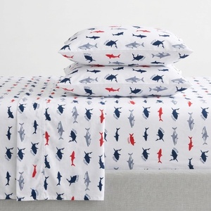 image:imageNautica Kids  Twin XL Size Sheet Set with Fitted Sheet amp PillowcaseBranson Sharks Navy