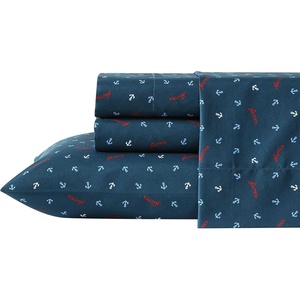 image:imageNautica Kids  Twin XL Size Sheet Set with Fitted Sheet amp PillowcaseJonesy Navy