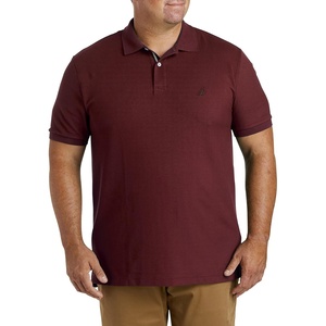 image:imageNautica Mens Big and Tall Classic Fit Short Sleeve Solid Performance Deck Polo ShirtRoyal Burgundy