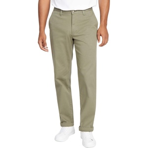 image:imageNautica Mens Classic Fit Flat Front Stretch Solid Chino Deck PantHillside Olive