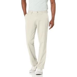 image:imageNautica Mens Classic Fit Flat Front Stretch Solid Chino Deck PantNautica Stone