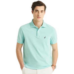 image:imageNautica Mens Classic Short Sleeve Solid Performance Deck Polo ShirtAngel Blue