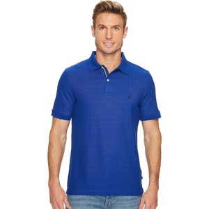 image:imageNautica Mens Classic Short Sleeve Solid Performance Deck Polo ShirtBright Cobalt