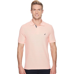 image:imageNautica Mens Classic Short Sleeve Solid Performance Deck Polo ShirtCoral Sands