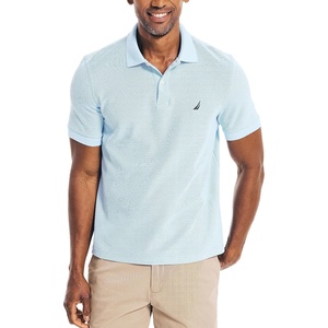 image:imageNautica Mens Classic Short Sleeve Solid Performance Deck Polo ShirtNoon Blue