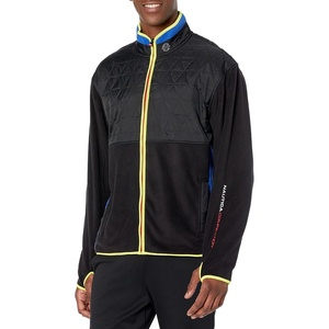 image:imageNautica Mens Competition Sustainably Crafted Fullzip Mockneck JacketTrue Black