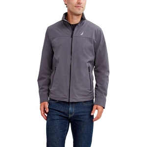 image:imageNautica Mens Golf Jacket  Casual Wear Windbreaker Jacket Regular Big amp Tall SizesDark Grey