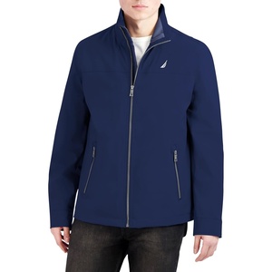image:imageNautica Mens Golf Jacket  Casual Wear Windbreaker Jacket Regular Big amp Tall SizesNight Blue