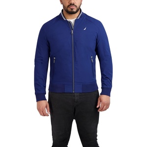 image:imageNautica Mens Lightweight Bomber Jacket  WindWaterResistant Regular Big amp Tall SizesNight Blue