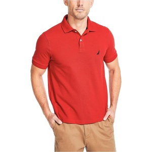 image:imageNautica Mens Nautica Classic Fit Deck PoloBiking Red