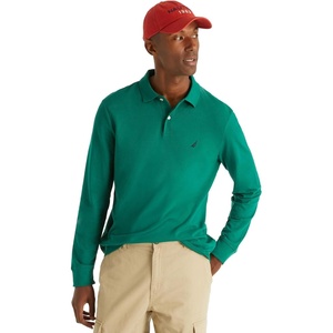 image:imageNautica Mens Nautica Classic Fit LongSleeve Deck PoloNautica Classic Fit LongSleeve Deck PoloGreenleaf