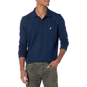 image:imageNautica Mens Nautica Classic Fit LongSleeve Deck PoloNautica Classic Fit LongSleeve Deck PoloNavy