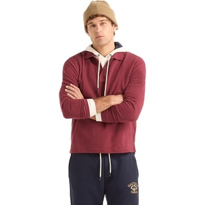 image:imageNautica Mens Nautica Classic Fit LongSleeve Deck PoloNautica Classic Fit LongSleeve Deck PoloOxblood Red