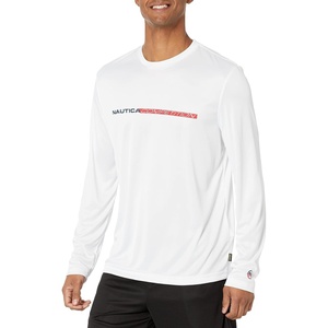 image:imageNautica Mens Nautica Competition Sustainably Crafted LongSleeve TShirtBright White