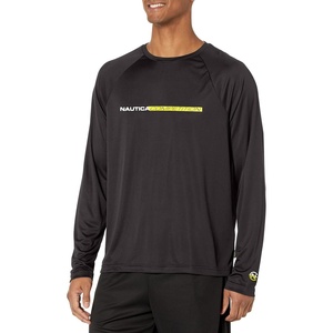 image:imageNautica Mens Nautica Competition Sustainably Crafted LongSleeve TShirtTrue Black