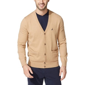 image:imageNautica Mens Nautica Mens Navtech Knit CardiganCoastal Camel Heather