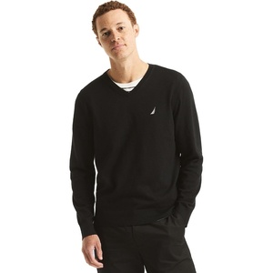 image:imageNautica Mens Nautica Navtech VNeck SweaterBlack