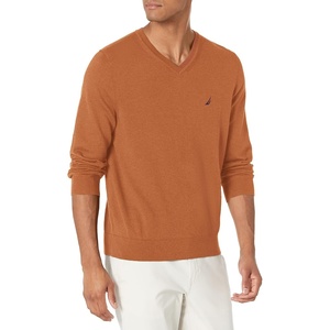 image:imageNautica Mens Nautica Navtech VNeck SweaterCoconut Shell
