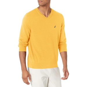 image:imageNautica Mens Nautica Navtech VNeck SweaterOchre Beach Heather