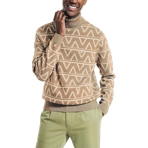image:imageNautica Mens Nautica Sustainably Crafted Turtleneck SweaterTannin