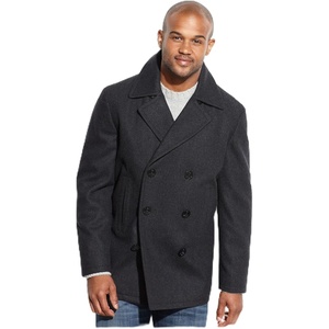 image:imageNautica Mens Wool Blend Peacoat  DoubleBreasted Winter Coat Regular Big amp Tall SizesMidny