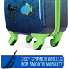 image:imageNAUTICA Kids Luggage  18 Airline Approved Rolling Hardside Upright Carryon Suitcase with Wheels Submarine Journey NK18LUG
