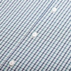 image:imageNAUTICA Slim Fit 100 Cotton Mens Dress Shirts Long Sleeve Wrinkle Resistant FormalBlue  Green Plaid