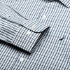 image:imageNAUTICA Slim Fit 100 Cotton Mens Dress Shirts Long Sleeve Wrinkle Resistant FormalBlue  Green Plaid