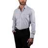image:imageNAUTICA Slim Fit 100 Cotton Mens Dress Shirts Long Sleeve Wrinkle Resistant FormalBlue Mini Stripes