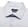 image:imageNAUTICA Slim Fit 100 Cotton Mens Dress Shirts Long Sleeve Wrinkle Resistant FormalLt Blue Check Dobby