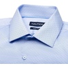 image:imageNAUTICA Slim Fit 100 Cotton Mens Dress Shirts Long Sleeve Wrinkle Resistant FormalNavy  Blue Dots