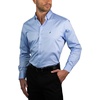 image:imageNAUTICA Slim Fit 100 Cotton Mens Dress Shirts Long Sleeve Wrinkle Resistant FormalNavy  Blue Dots