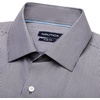image:imageNAUTICA Slim Fit 100 Cotton Mens Dress Shirts Long Sleeve Wrinkle Resistant FormalNavy Check Stripe