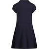 image:imageNautica Girls School Uniform Short Sleeve Polo DressNavy Front Tie