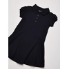 image:imageNautica Girls School Uniform Short Sleeve Polo DressNavyPrincess Seam