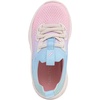 image:imageNautica Girls Toddler Knit SlipOn Sneakers with Max Comfort Sole Bungee Closure Tennis Running Shoes for School and Play ToddlerLittle KidPastel Rainbow Fade