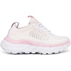 image:imageNautica Girls Toddler Knit SlipOn Sneakers with Max Comfort Sole Bungee Closure Tennis Running Shoes for School and Play ToddlerLittle KidWhite Pink Lilac