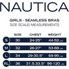 image:imageNautica Girls Training Bra  2 Pack4 Pack Seamless Padded Bralette Underwear for Girls with Removable Pads Sizes SXLPinkWhiteHeather GreyBlue4pk